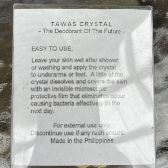 🌟5/$25⚡️ Tawas Deodorant Crystal “Crystal mineral salt - Picture 4 of 7